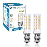 AcornSolution 2 x 7 W E14 LED-Leuchtmittel, SES kaltweiß, entspricht 60 W Halogenlampe, Energiesparlampe, 360° Abstrahlwinkel, 2 Stück [Energieklasse A++]