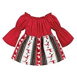 Weihnachten Kleider Mädchen Kariertes Kleid Weihnachten Langärmelige Gekräuselte Spitze Tutu Herbst und Winter Kleid Freizeitkleider Prinzessin Partyk