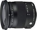 Sigma 17-70 mm f2,8-4,0 Objektiv (DC, Makro, OS, HSM, 72 mm Filtergewinde) für Canon Objektivbaj