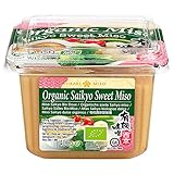 Hikari Miso Organic Saikyo Sweet Miso Paste (süße Bio-Misopaste, weiß), 400 g