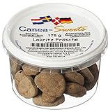 Canea-Sweets Extra starkes Hartlakritz aus Dänemark, LAKRITZ Frösche Dose, 1er Pack (1 x 175 g)