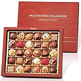 Pralinenbote – Pralinenwelt Klassiker mit 30 handgefertigten Pralinen deutscher Chocolatiers, das Pralinen Geschenk