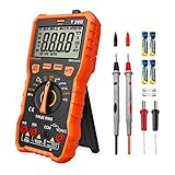 Digital Multimeter Messgerät,LOMVUM T28B 6000 Counts Auto Range Multimeter True RMS