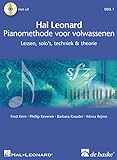 Hal Leonard Pianomethode Voor Volwassenen 1: Lessen, Solo's, Techniek & T