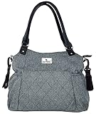 Lorelli Kristin Wasserdichte Wickeltasche, mit Haken zum Aufhängen am Kinderwagen, mit Thermobox, Staufächern und Wickelauflage, G