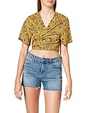 O'Neill Damen LW Citizen Shirt SS Unterhemd, Gelb (2960 Yellow AOP W/Green), L/XL (2er Pack)