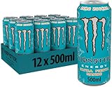 Monster Energy Ultra Fiesta, 12x500 ml, Einweg-Dose, Zero Zucker und Z