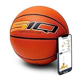 SiQ Smart Basketball – Automatisiertes Schuss-Tracking – Verbessern Sie Ihr Spiel Mit SIQ-App Verbindet, Analysiert automatisch die Schussdistanz, Misses und mehr Spielball (Damen/Jugendliche)