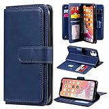 Handyhülle für iPhone 13 Pro Max Hülle Leder, Handy iPhone 13 Pro Max Handy Hüllen, Leder Flip Etui Handytasche Schutzhülle für iPhone 13 Pro Max with Klapphülle Standfunktion Case B