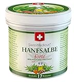 SwissMedicus - Hanfsalbe forte - 30% Hanf-Aktivgel - für problematische Haut geeignet - bei Akne - Ekzem und Schuppenflechte - Naturkosmetik Hanf-Creme - 100% - Vegan Hanfsalbe - 125