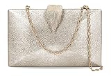 Panegy Damen Abendtasche Umschlag Clutch Geldbörse Handtasche für Cocktail Prom Party, g