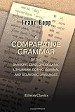 A Comparative Grammar of the Sanscrit, Zend, Greek, Latin, Lithuanian, Gothic, German, and Sclavonic Languag