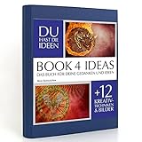 BOOK 4 IDEAS classic | Mein Sternzeichen, Notizbuch, Bullet Journal mit Kreativitätstechniken und Bildern, DIN A5