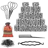 Bartperle Wikinger Schmuck 24PCS,Runen Bartperlen Set,Haarperlen, Wikinger Deco Zubehör Mit Dreadlocks Perlen Gummiband, Wikinger Haarschmuck,Bartschmuck Für Diy Armband Halskette,Piraten Cosplay