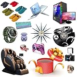 RTEY Mystery Box, Überraschungs-Blindboxen, Glücksgeschenktüte, ausgestattet mit verschiedenen Produkten, Aufklebern, Schmuck, Kopfhörern, Uhren, Mobiltelefonen, bringt I C
