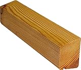 Gartenwelt Riegelsberger Querriegel Lärche angeschrägt mit Wasserabrissnut Zaunriegel 45x68 mm, 100