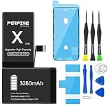 Perfine 3280mAh Ersatz Akku für iPhone X mit Rep