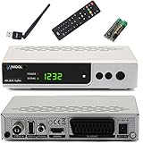 Anadol HD 202c Plus USB Aufnahmefunktion-Timeshift digitaler Full HD 1080p Kabel-Receiver [Umstieg Analog auf Digital] (HDTV, DVB-C / C2, HDMI, SCART, Coaxial, Mediaplayer, USB 2.0) – inkl. WLAN-Stick