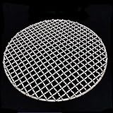 PPLAW Edelstahl Runde BBQ Grill Mesh Home Roast Nets Bacon Grill Werkzeug Eisen Netzen Barbecue Zubehör Non-Stick BBQ MAT Grid (Color : 43cm)