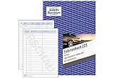 Avery Zweckform 223 Fahrtenbuch für PKW (A5, 40 Blatt) weiß, 11er Bonus Pack