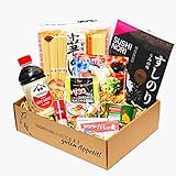 Ramen Kochset für japanische Nudelsuppe (für 8 Portionen, 7-teiliges Set, inkl. Anleitung), Geschenk