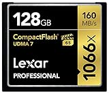 Lexar Professional 128GB 1066x Speed 160MB/s Compact Flash Speicherk