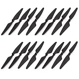 Greatangle-UK 8 Paar CW/CCW Propeller Props Blade RC Teile für Hubsan H501S H501C H501A H501M 501 RC Quadcopter RC D