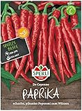 Sperli Premium Paprika Samen De Cayenne ; scharfer, süßer, pikantes Peperoni Saatgut ; Peperoni S