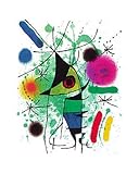 Germanposters Joan Miro Der singende Fisch Poster Kunstdruck