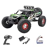 Likecom 70KM/H Ferngesteuert Geländewagen, 2.4Ghz RC Bürstenlosen Motor Bigfoot-Monster Auto, 1:12 4WD Hochgesch Kletterbuggy Spielzeug