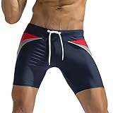 iYmitz Beachshorts Herren Badehose Hose Colorblock Badehose Shorts Slim Wear Schnelltrocknend Atmungsaktive Bikini Badeanzug