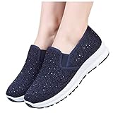 Sportschuhe Damen,Damen Laufschuhe Turnschuhe Sportschuhe Sneaker Running Tennis Schuhe Freizeit Straßenlaufschuhe Mode Leichtgewichts Atmungsaktiv Walkingschuhe Outdoor Fitness Jogging Sp