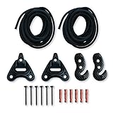 LA SIESTA - Universal Rope Black - Multizweck-Befestigung für Häng