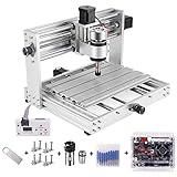 CNC 3018Pro Max-Metallgravur-Schneidemaschine, Maschine DIY-Fräsmaschine mit 200-W-Spindel, 3-Achsen-Leiterplattenfräs maschine,GRBL-Steuerholzfräser DIY-CNC-Maschine,weichem Aluminium,Holz,Acry