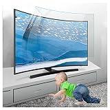 KELUNIS 32'-75' Blendschutz TV-Bildschirmschutz Antireflexionsrate Bis Zu 90% Anti-Blue-Ray-Schutzfolie Für Family TV Augenermüdungsschutz,60' (1338 * 756)
