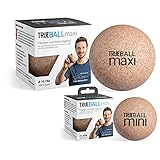 TRUETOOLS by TRUETAPE® - nachhaltiges 2-teiliges Faszienball-Set aus 100% Kork zur gezielten Selbst-Massage | inkl. TRUEBALL Mini & TRUEBALL Maxi | Mit Anleitungen für dein Faszien-Training