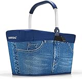 reisenthel Angebot Einkaufskorb carrybag Plus passendes Cover Sichtschutz Abdeckung (Jeans)