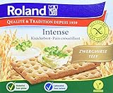 Roland Knäckebrot Zwerghirse Teffmehl - glutenfrei, vegan, 10er Pack (10 x 200 g)