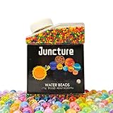 Juncture Wasserperlen, 50.000 Stücke Wasserperlen Für Kinder Ungiftig, Sensorik Kügelchen für Puzzlespiele, Wiederverwendbare Aquaperlen für Vase, Blumen Pflanzen und Hauptdek