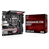 Asus ROG Maximus VIII Impact Gaming Mainboard (Sockel 1151, Mini-ITX, Intel Z170, 2x DDR4-Speicher, USB 3.1)