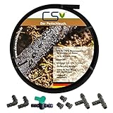 25 m CS Perlschlauch Drucklos mit Anschluss-Set Z5