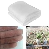 Insektenschutznetz, 2,5x10m Insektenschutznetz Schutznetz Pflanzen Anti-Schmetterling-Netzabdeckung Pflanzenschutz Feines Netzgewebe für Garten, Gemüse, Pflanzen, Schutznetz, Gew
