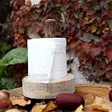 CESULIS Papierhandtuchhalter Handemade Holz Freistehende Papiertuch-Hölder-Jahrgang Rustic ländlichen Vertikal Papiertuch-Halter Compatible with Küche Dinning Room Dinning Table Hotel (Farbe: A) V