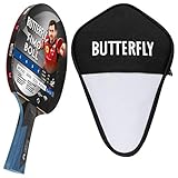 Butterfly Timo Boll Black Tischtennisschläger + Tischtennishülle | Tischtennisschlägerset | Tischtennis Profi S