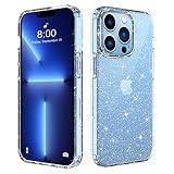 Misscat Kompatibel mit iPhone 13 Pro Hülle Glitzer, Stoßfeste TPU Kratzfeste Schutzhülle Transparent Clear Case Dünne und Weiches Handyhülle für iPhone 13 Pro 6,1 Zoll, Durchsichtig G