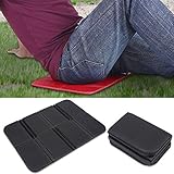 YLHXYPP Brandneu Faltbare Schaum-Matten- Camping Sitzmatte Pad Stuhlkissen Sitzkissen Faltbare Falten wasserdichtes Picknick Sitzmatten-Auflage- Kissen for Außen Wandern Berg 3pcs (Schwarz) Perfek