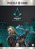 Good Loot Assassin's Creed Valhalla Eivor Female - Puzzlespiel mit 1.500 Teilen und den Maßen 85 cm x 58 cm | inklusive Poster und Tasche | Spiel-Artwork für Erwachsene und Teenag