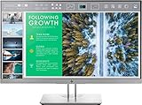 HP EliteDisplay E243 (23,8 Zoll / Full HD) Business Monitor (HDMI, DisplayPort, VGA, USB 3.0, Pivotfunktion, Reaktionszeit 5ms, 60Hz) schwarz-silb