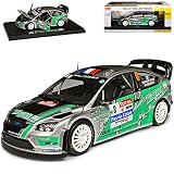 Sun Star Ford Focus RS WRC Rallye du Touquet 2012 Beaubelique 1/18 M