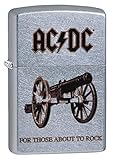 Zippo AC/DC Feuerzeug, Messing, Design, 5,83,81,2